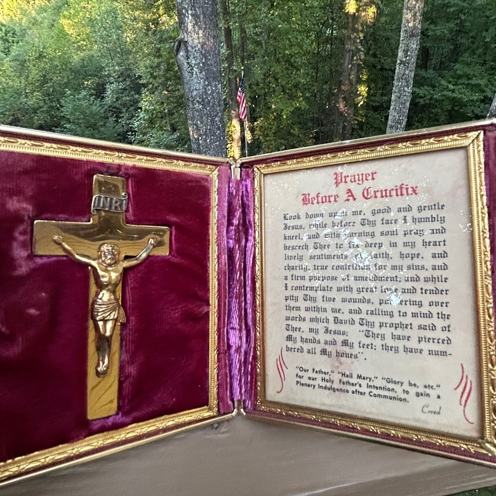 Antique pocket prayer